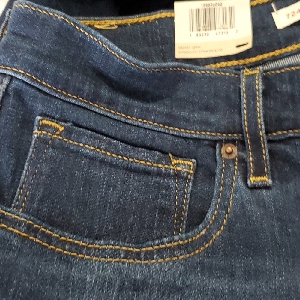 š NWT 724 HIGH RISE JEANS - Picture 9 of 10